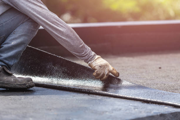 Professional Crawl Space Encapsulation technician working in Farmersville, OH